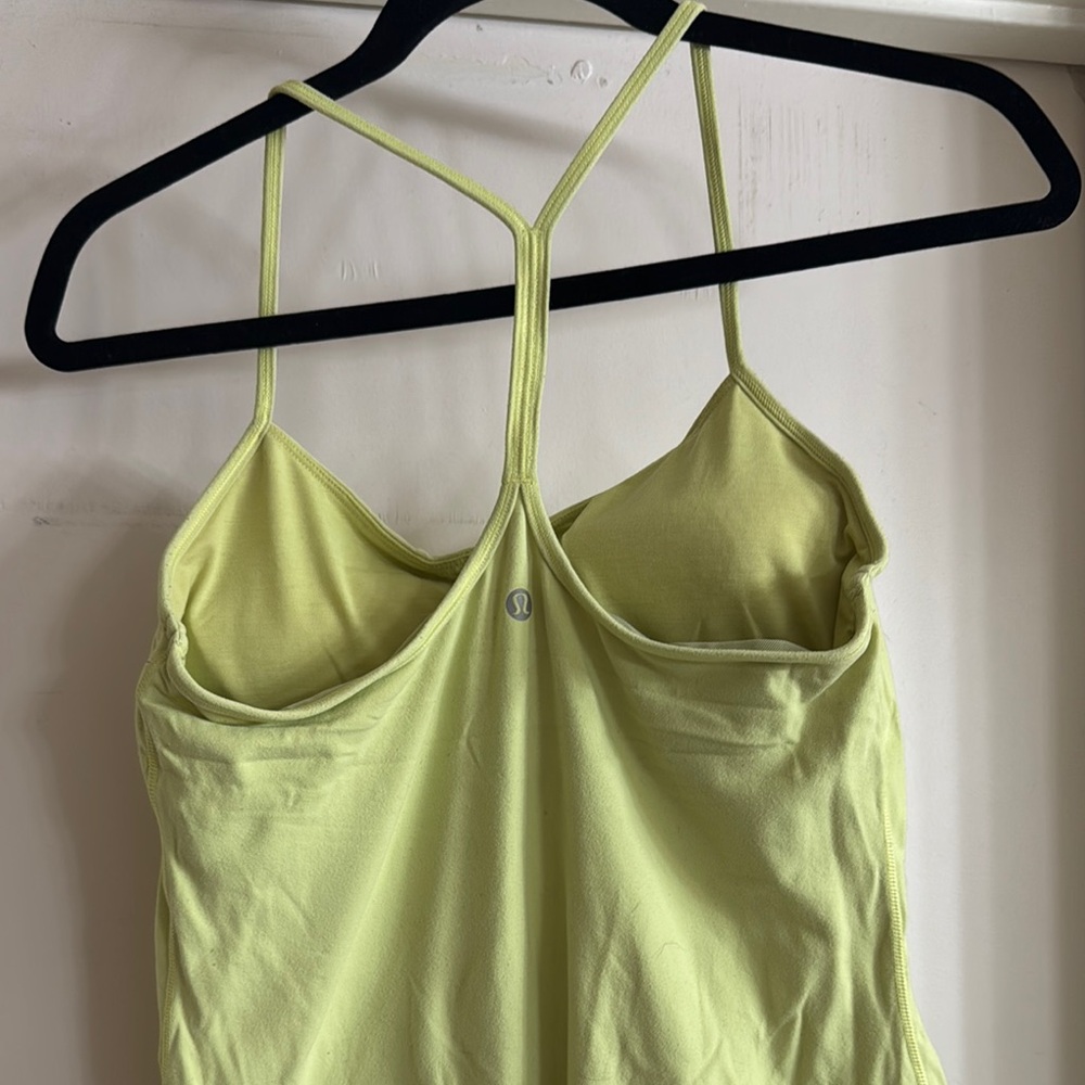 lululemon athletica Light Green Camisole